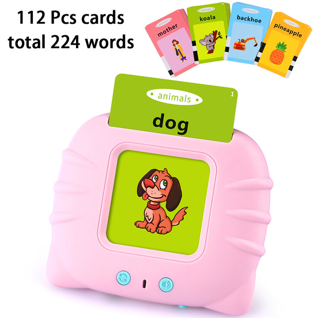 Kids Electronic Cognitive Cards-Talking Flash Cards Audio Books